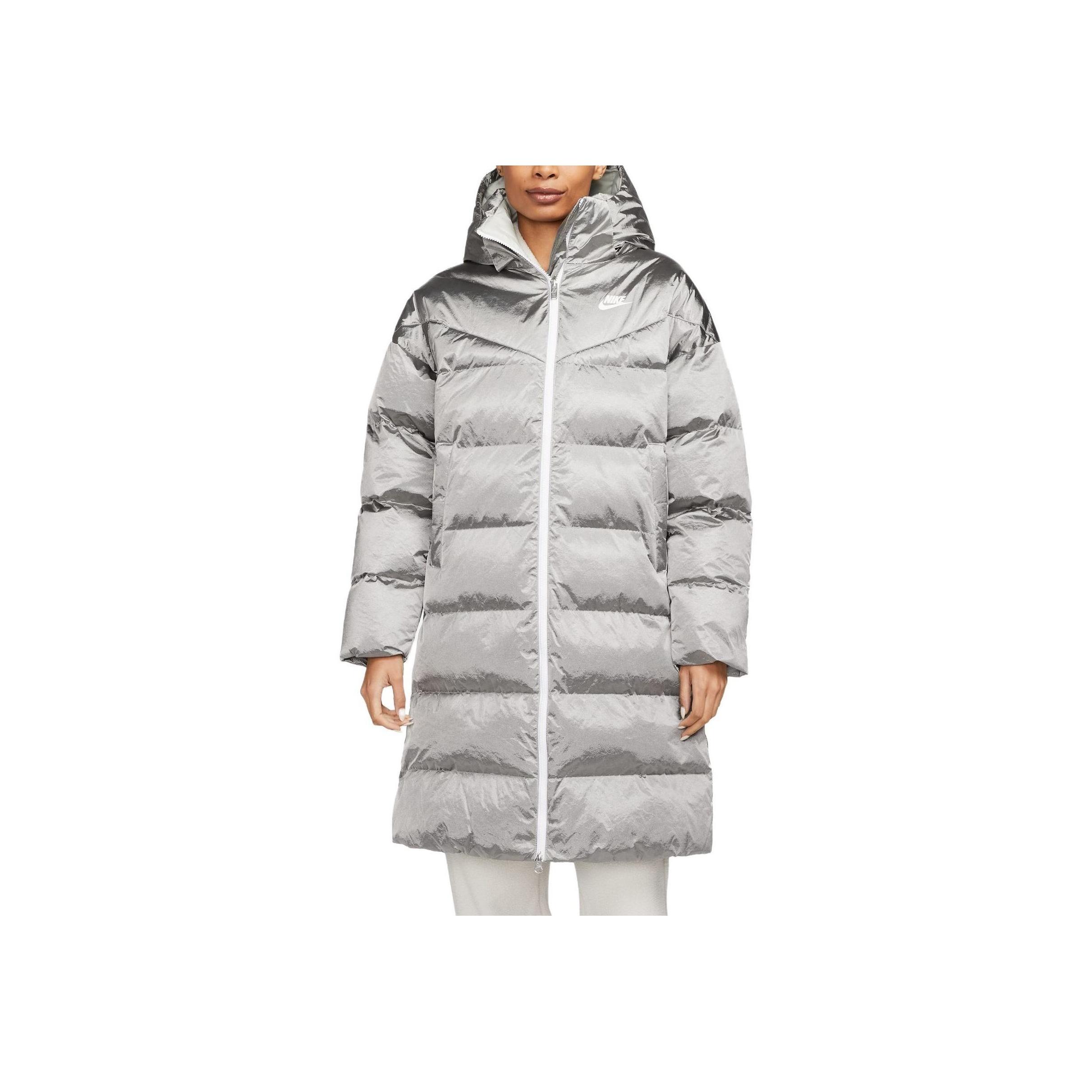 Nike Теплая глянцевая однотонная куртка с капюшоном Therma-Fit City Series, женская куртка, серо-белый цвет DQ6879-014 S
Nike Теплая глянцевая однотонная куртка с капюшоном Therma-Fit City Series, женская куртка, серо-белый цвет DQ6879-014 S