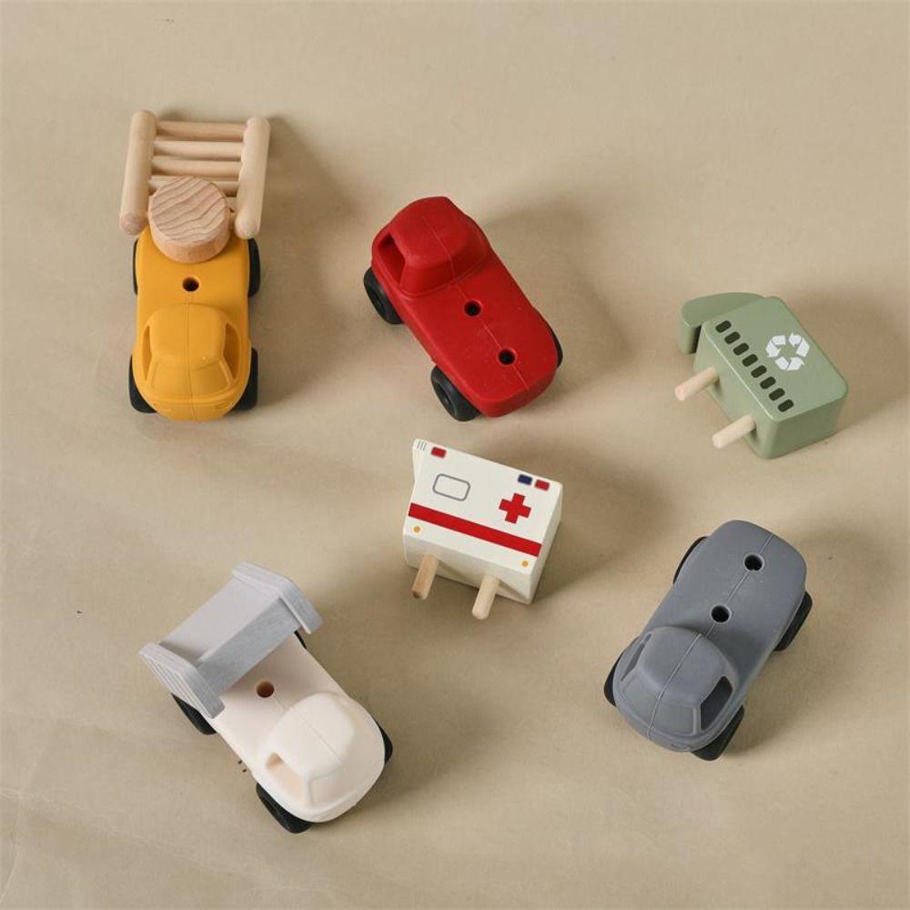 Food Grade Ambulance Truck Toys Detachable Cartoon Car Toy Engineering Car Toys Teething style D
Food Grade Ambulance Truck Toys Detachable Cartoon Car Toy Engineering Car Toys Teething style D