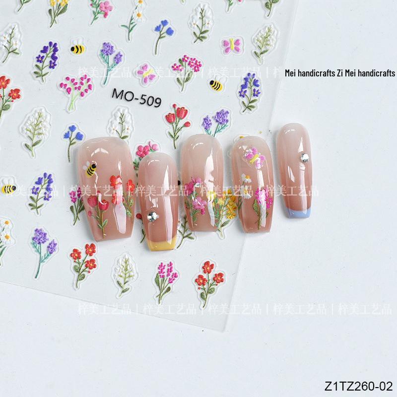 Kasuga 2025 Наклейки для ногтей 3D «Полевая ромашка» - Носимые наклейки с цветочным лепестком
Kasuga 2025 Наклейки для ногтей 3D «Полевая ромашка» - Носимые наклейки с цветочным лепестком