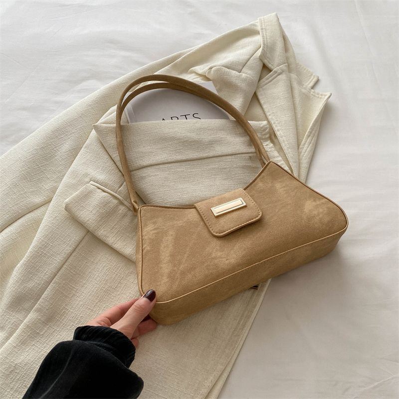 Retro baguette bag women s bag popular new Korean version versatile shoulder bag fashionable niche portable underarm bag хаки
Retro baguette bag women s bag popular new Korean version versatile shoulder bag fashionable niche portable underarm bag хаки