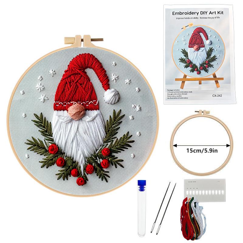 1 набор Рождественский гном Набор для вышивания - Материалы для вышивания крестиком своими руками, Включает инструменты и учебник по стежкам, Подходит для начинающих. 20cm
1 набор Рождественский гном Набор для вышивания - Материалы для вышивания крестиком своими руками, Включает инструменты и учебник по стежкам, Подходит для начинающих. 20cm