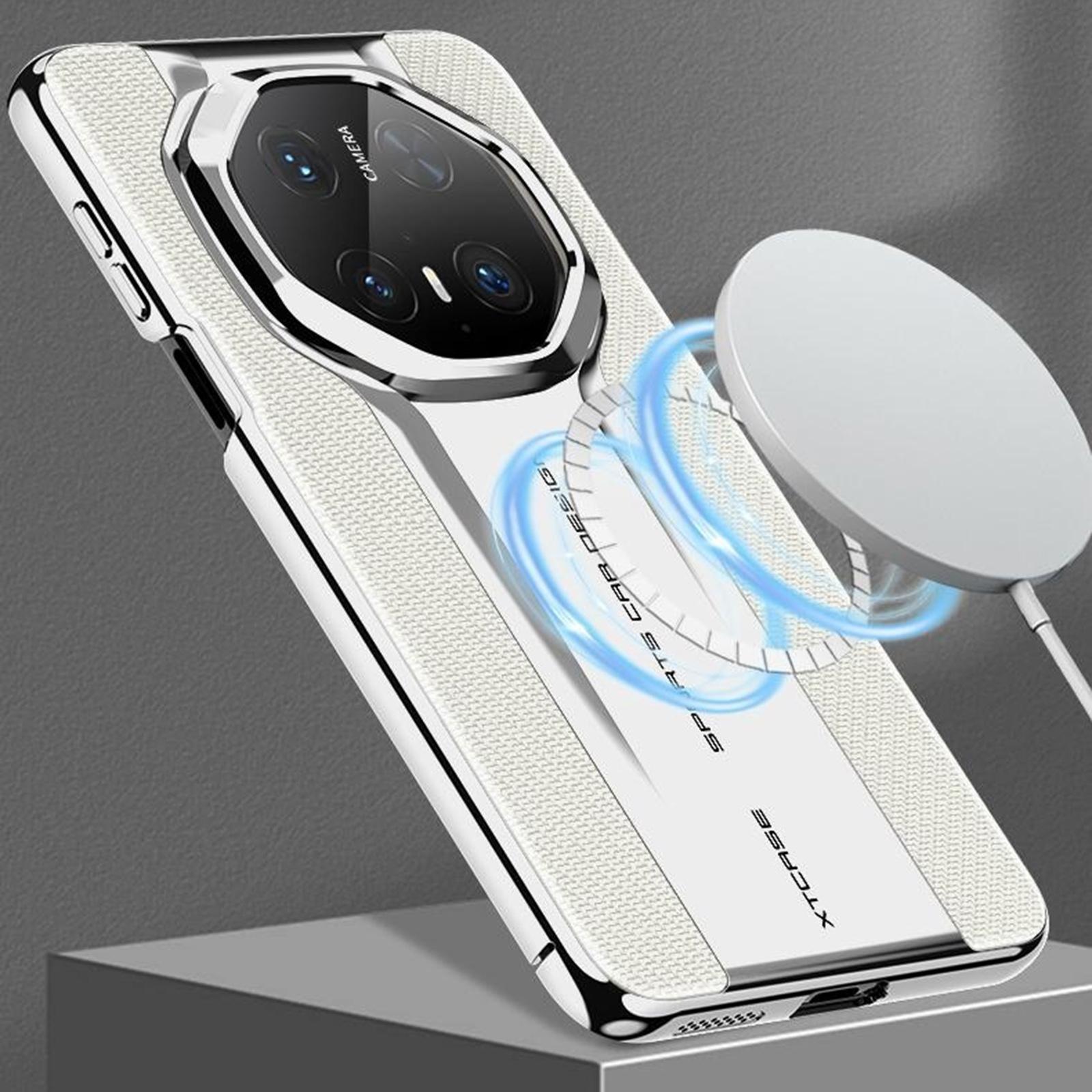 GKK Magnetic Phone Case For Huawei Mate 70 RS Ultimate/Mate 70 Pro/Mate 70 Pro+ PU Leather+PC Back Cover Silver
GKK Magnetic Phone Case For Huawei Mate 70 RS Ultimate/Mate 70 Pro/Mate 70 Pro+ PU Leather+PC Back Cover Silver