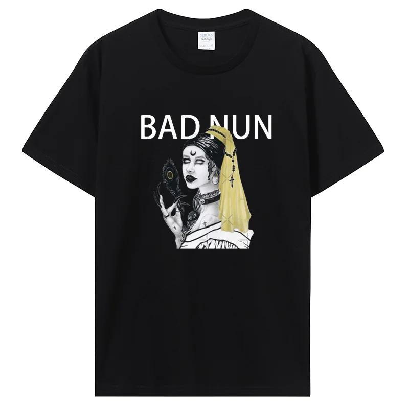 Vintage Devil Unholy Nun T Shirt Harajuku Casual New Cotton Tshirt Summer Men Printed T Shirt Casual Cool T-shirt Male Tops S
Vintage Devil Unholy Nun T Shirt Harajuku Casual New Cotton Tshirt Summer Men Printed T Shirt Casual Cool T-shirt Male Tops S