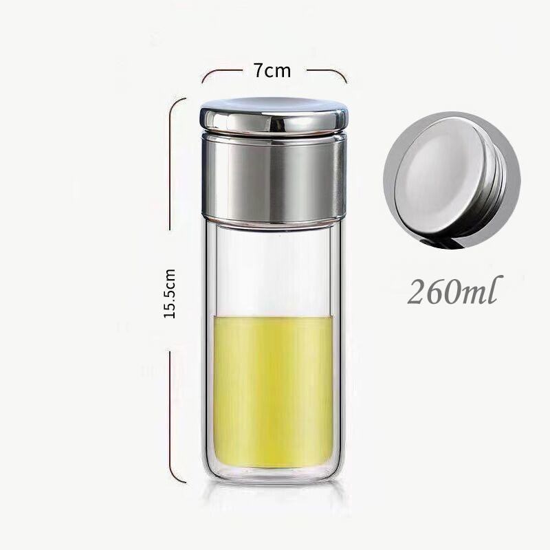 Творческий термос, стеклянная кружка-термос из нержавеющей стали, бутылка для воды для мужчин и женщин, переносная чашка с фильтром, деловой подарок 260ml
Творческий термос, стеклянная кружка-термос из нержавеющей стали, бутылка для воды для мужчин и женщин, переносная чашка с фильтром, деловой подарок 260ml