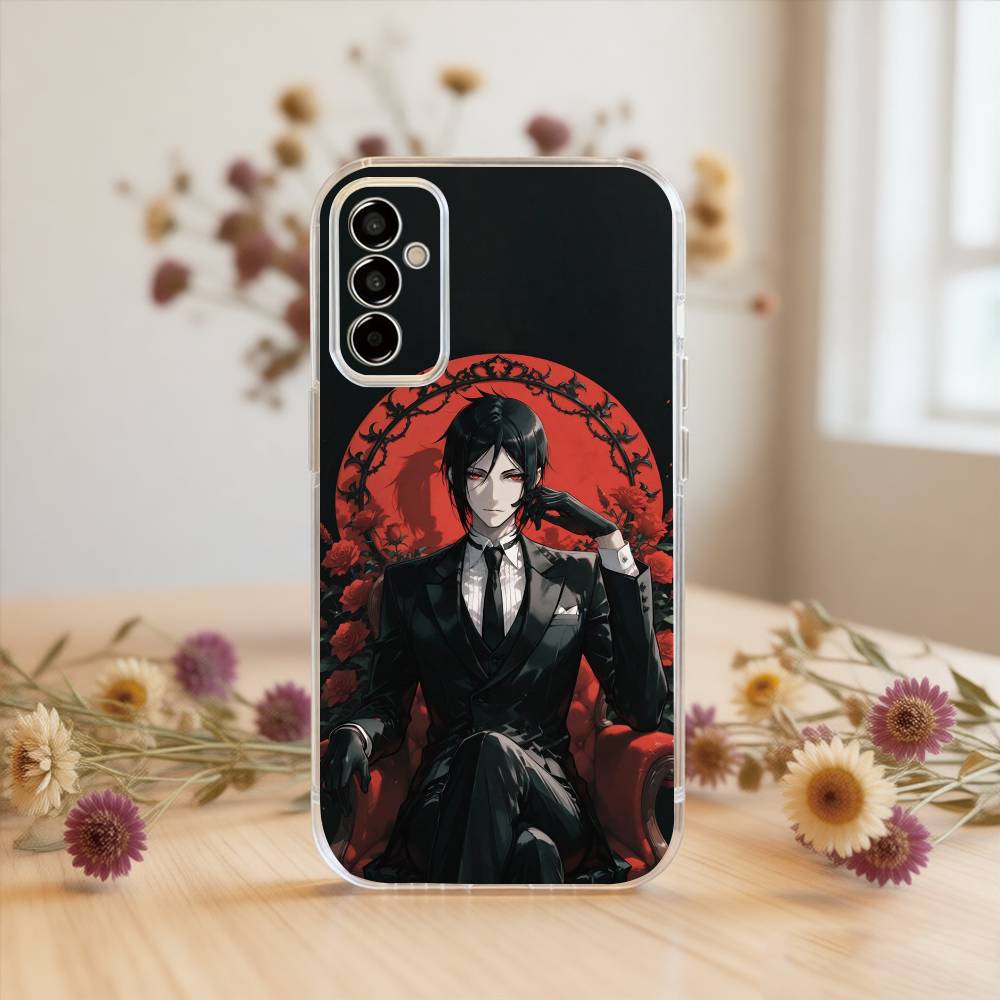 Black Butler Ciel and Sebastian Phone Case For SamsungA10,12,20,21S,30,31,40,50,51,52,70,71 Transparent Cover Samsung a31
Black Butler Ciel and Sebastian Phone Case For SamsungA10,12,20,21S,30,31,40,50,51,52,70,71 Transparent Cover Samsung a31