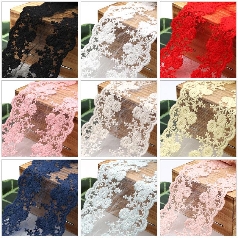 Color Lace Belt Hollow Lace Clothes Skirt Clothing Decorative Fabric Black White Material Accessories Diy navy blue * 1m
Color Lace Belt Hollow Lace Clothes Skirt Clothing Decorative Fabric Black White Material Accessories Diy navy blue * 1m