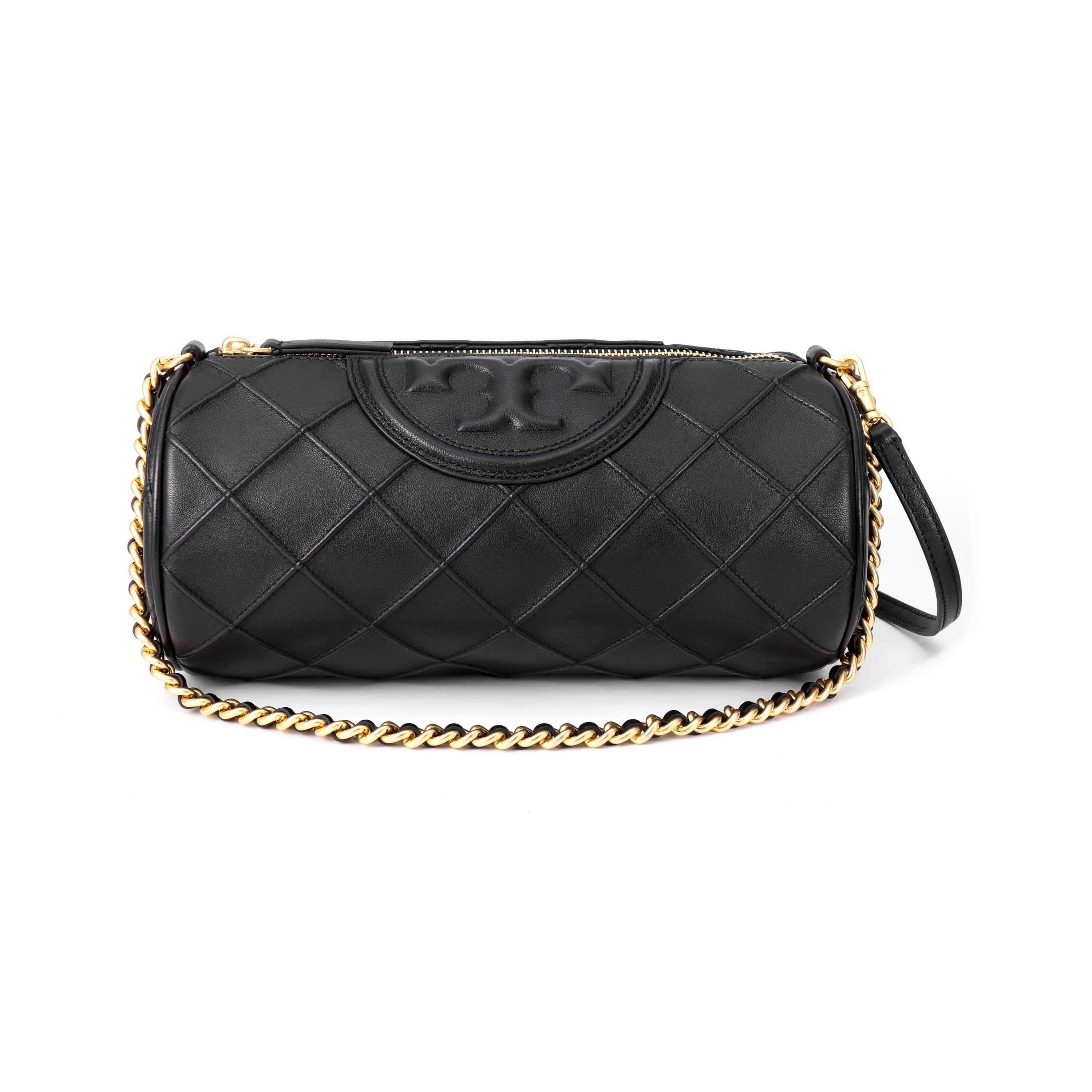 Tory Burch Fleming Logo Leather Cylinder Tote Bag Women handbags Black 150358-001 Basic Set (Bag+Dust Bag)
Tory Burch Fleming Logo Leather Cylinder Tote Bag Women handbags Black 150358-001 Basic Set (Bag+Dust Bag)