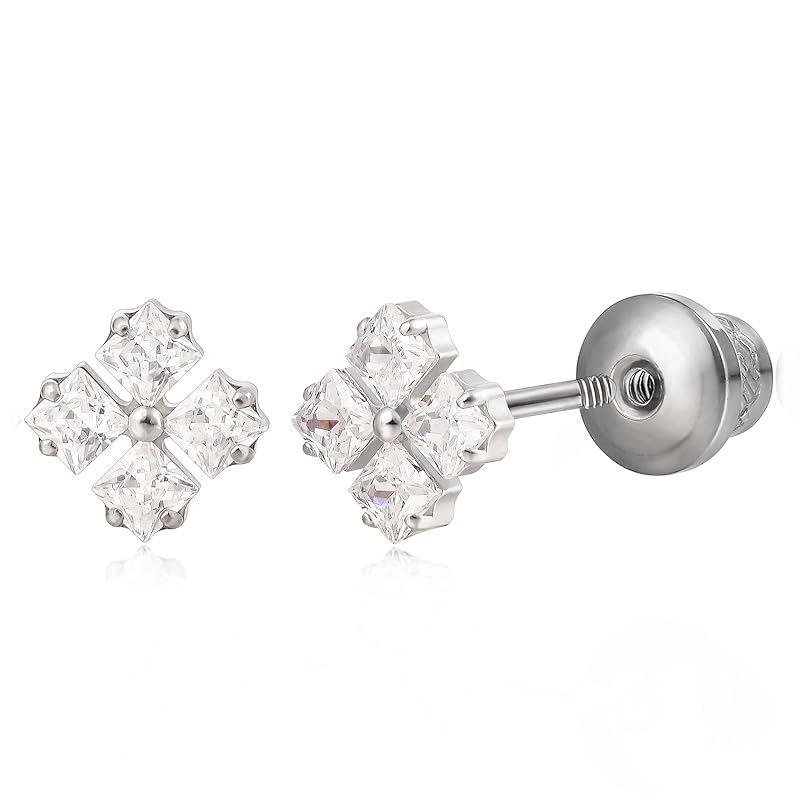 Limerencia hypoallergenic pure titanium earrings medical use Leaving the second piercing on titanium Compatible with metal allergies screw type
Limerencia hypoallergenic pure titanium earrings medical use Leaving the second piercing on titanium Compatible with metal allergies screw type
