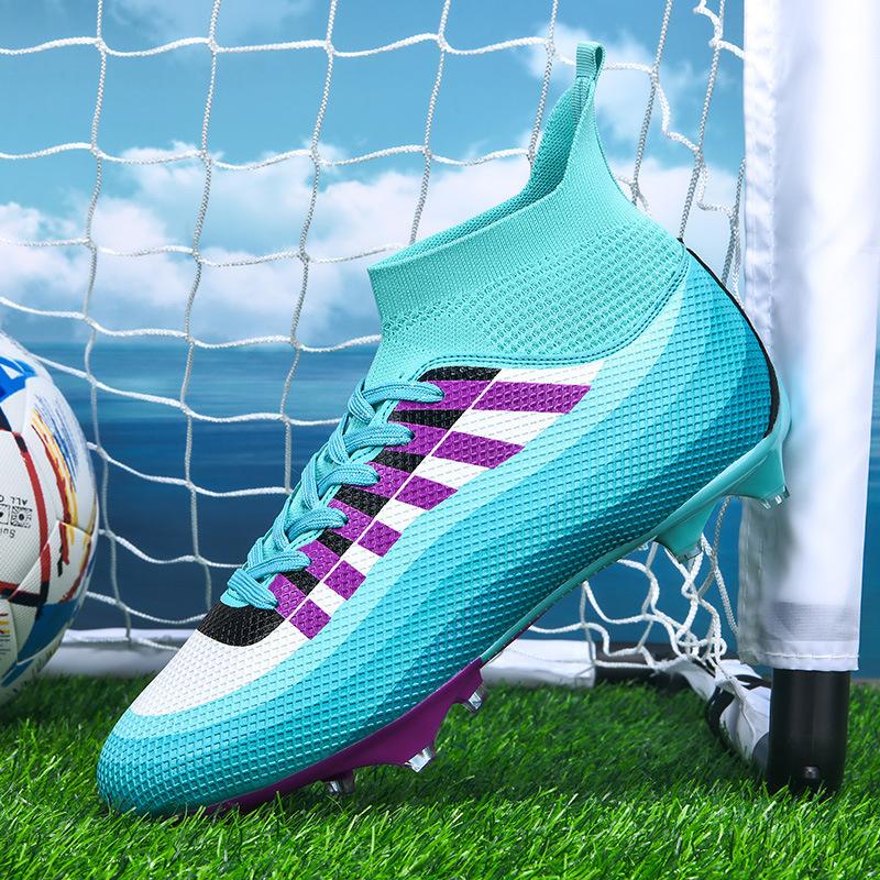 Новые футбольные бутсы мужские и женские взрослые с высоким верхом длинные шипы AG молодежные сломанные шипы TF профессиональные соревновательные тренировочные бутсы 35
Новые футбольные бутсы мужские и женские взрослые с высоким верхом длинные шипы AG молодежные сломанные шипы TF профессиональные соревновательные тренировочные бутсы 35