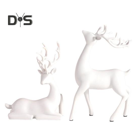2 шт. настольный орнамент оленя смоляные фигурки оленя стоящего оленя и лежащего оленя скульптура для домашнего офиса стол декор белый
2 шт. настольный орнамент оленя смоляные фигурки оленя стоящего оленя и лежащего оленя скульптура для домашнего офиса стол декор белый
