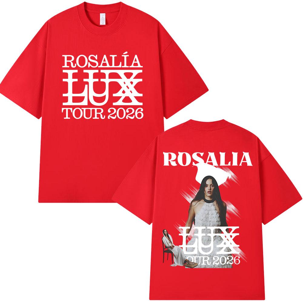 Rosalia LUX Tour 2026 Merch T Shirts Unisexs Women Clothing Casual Cotton Oversized Tshirt Fashion Harajuku Short Sleeve Tshirts 2XL
Rosalia LUX Tour 2026 Merch T Shirts Unisexs Women Clothing Casual Cotton Oversized Tshirt Fashion Harajuku Short Sleeve Tshirts 2XL