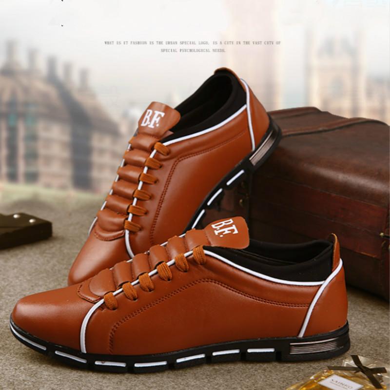 New men s fashion leather shoes versatile British sports style casual autumn and winter large size men s shoes long-term supply 38
New men s fashion leather shoes versatile British sports style casual autumn and winter large size men s shoes long-term supply 38