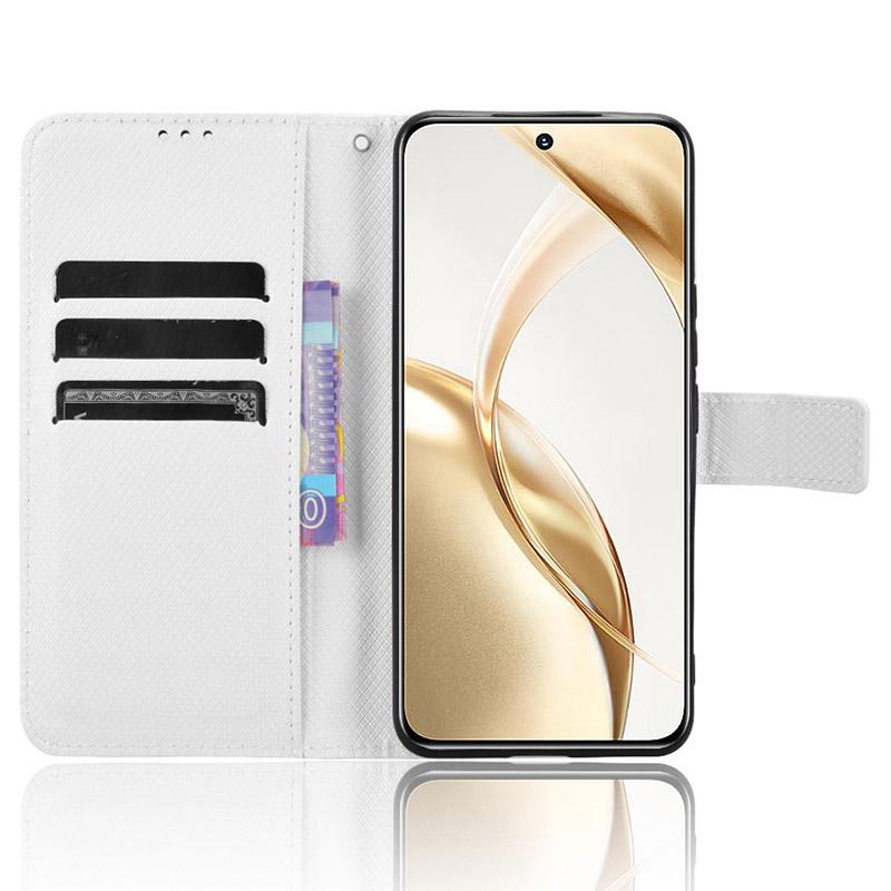 For Honor 200 5G Protective Case Diamond Texture Leather Phone Cover with Wallet White
For Honor 200 5G Protective Case Diamond Texture Leather Phone Cover with Wallet White