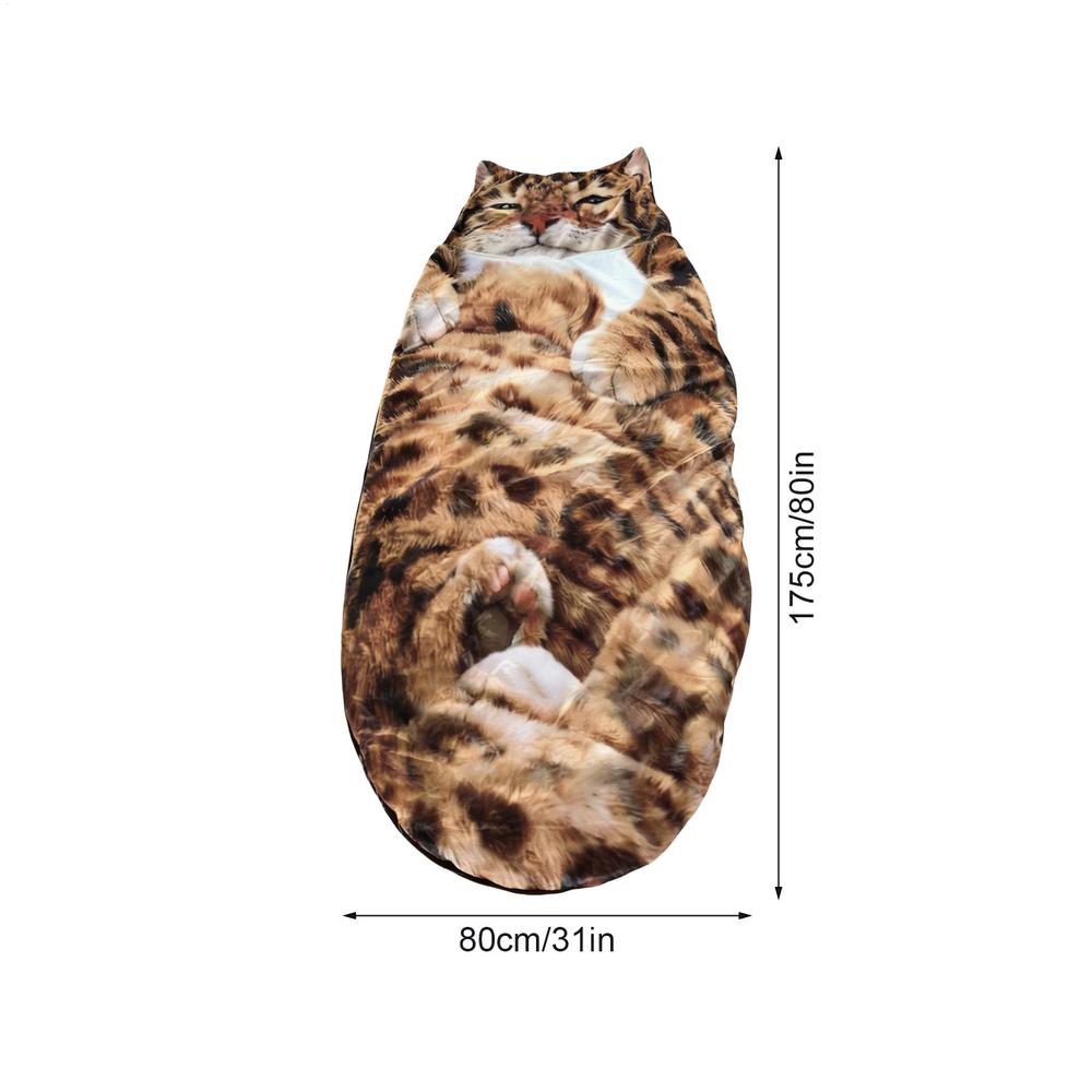 Funny Plush Cartoon Cat Envelope Sleeping Bag Washable Warm Blanket Cute Comfort Slumber Bag for Home Travel Outdoor Camping синий
Funny Plush Cartoon Cat Envelope Sleeping Bag Washable Warm Blanket Cute Comfort Slumber Bag for Home Travel Outdoor Camping синий