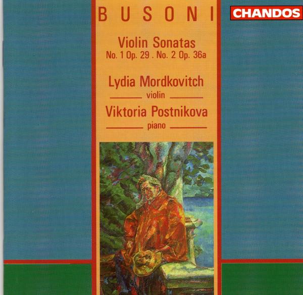CD BUSONI, MORDKOVITCH; POSTNIKOVA - Violin Sonatas 1 & 2 CHAN8868 Chandos 1991 UK Classical Used
CD BUSONI, MORDKOVITCH; POSTNIKOVA - Violin Sonatas 1 & 2 CHAN8868 Chandos 1991 UK Classical Used