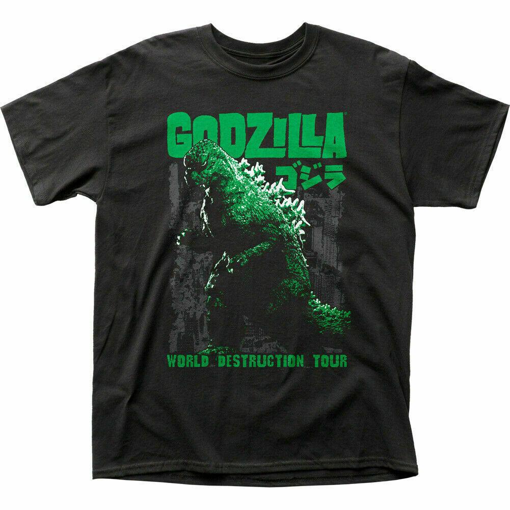 26 Godzilla World Destruction Tour T Shirt Mens Licensed Pop Culture Movie Black Unisex T-Shirt M
26 Godzilla World Destruction Tour T Shirt Mens Licensed Pop Culture Movie Black Unisex T-Shirt M