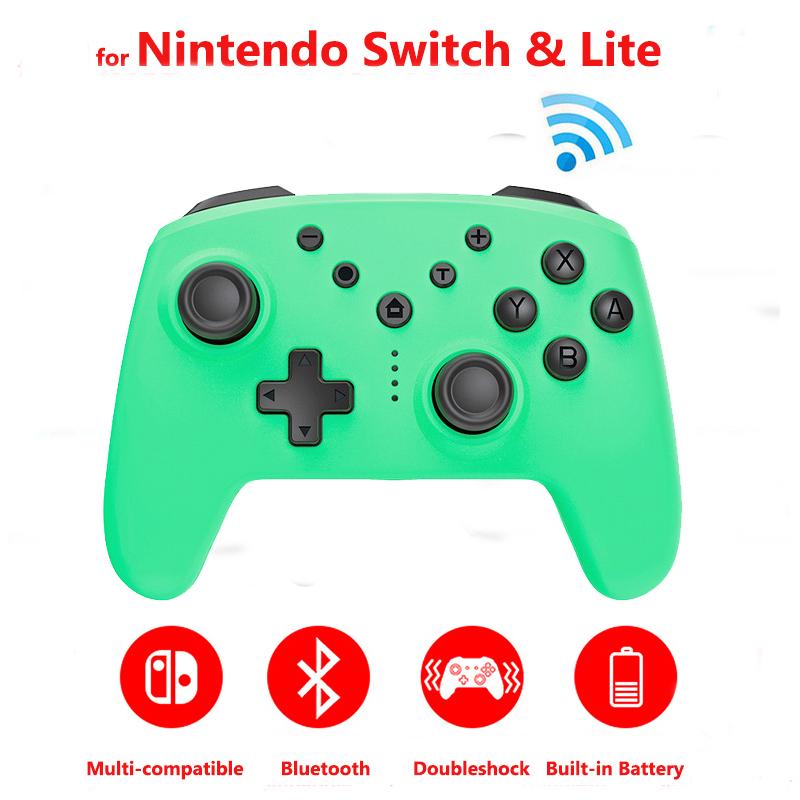 Беспроводная игровая ручка Bluetooth пластиковый контроллер для Nintendo Switch PRO
Беспроводная игровая ручка Bluetooth пластиковый контроллер для Nintendo Switch PRO