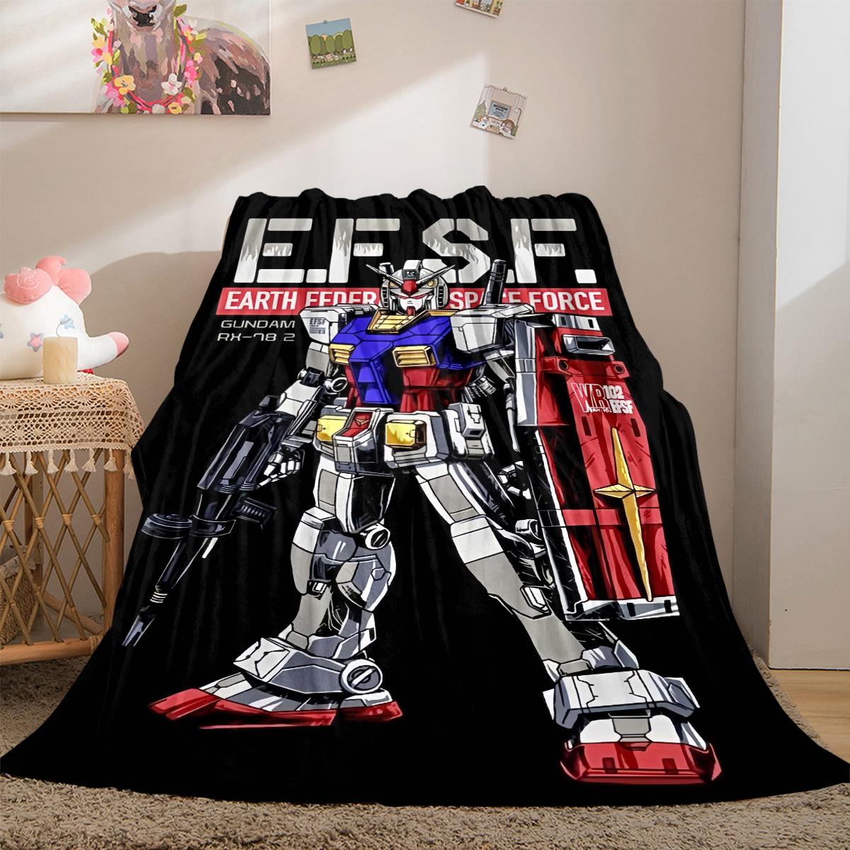 Gundam Robot Soft Flannel Blanket Lightweight Cozy Microfiber Blanket for Couch Bed LXR101 75x90cm
Gundam Robot Soft Flannel Blanket Lightweight Cozy Microfiber Blanket for Couch Bed LXR101 75x90cm