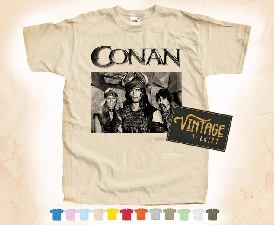 Black Print CONAN The Barbarian vol.2 T-SHIRT Tee Vintage Poster 12 Colors S-5XL S
Black Print CONAN The Barbarian vol.2 T-SHIRT Tee Vintage Poster 12 Colors S-5XL S