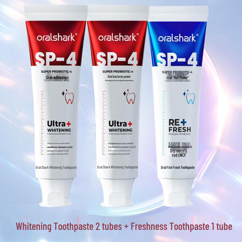Canban Probiotic Multi-Effect Whitening Toothpaste
Canban Probiotic Multi-Effect Whitening Toothpaste