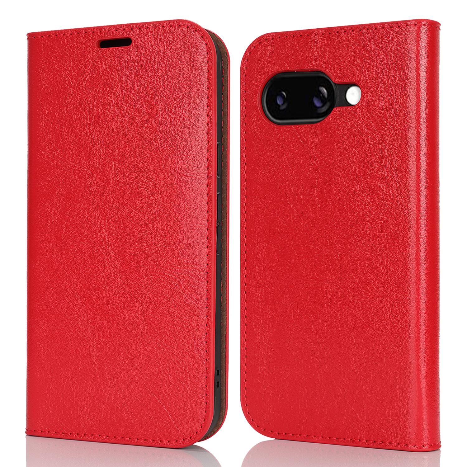 Чехол для Google Pixel 9a Кошелек из спилковой кожи с текстурой Crazy Horse Red
Чехол для Google Pixel 9a Кошелек из спилковой кожи с текстурой Crazy Horse Red