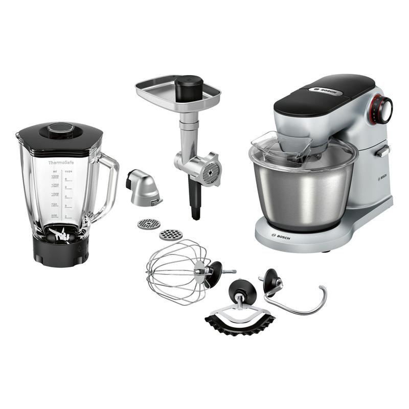 Планетарный кухонный комбайн Bosch OptiMUM MUM9B34S27 с мясорубкой - 1400 Вт - чаша 5,5 л чёрный/серебряный
Планетарный кухонный комбайн Bosch OptiMUM MUM9B34S27 с мясорубкой - 1400 Вт - чаша 5,5 л чёрный/серебряный
