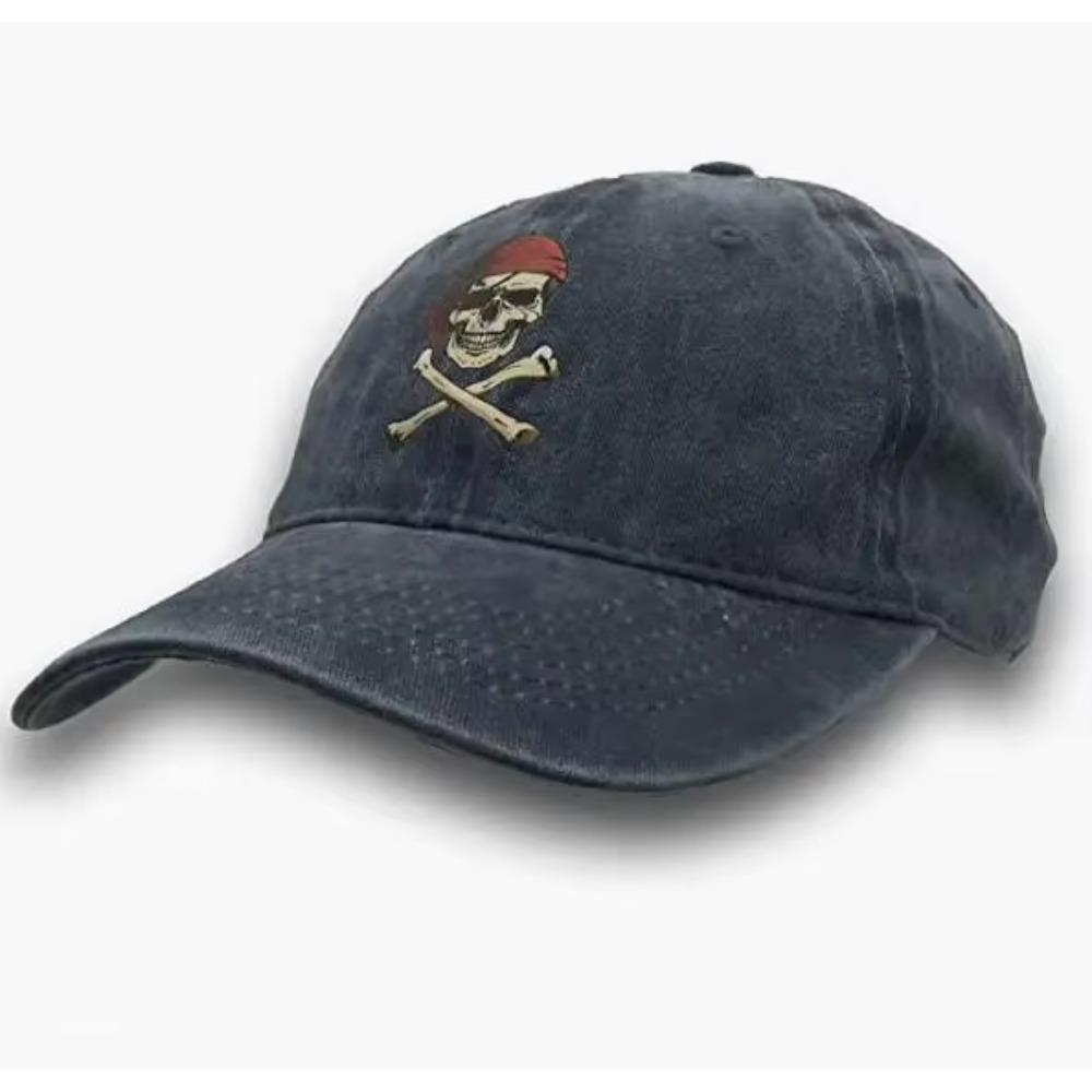 Cool Pirate Skull Print Pattern Baseball Cap Unisex Hats for Men Women Bone Cowboy Bebop Designer Cap Men Adjustable чорний
Cool Pirate Skull Print Pattern Baseball Cap Unisex Hats for Men Women Bone Cowboy Bebop Designer Cap Men Adjustable чорний