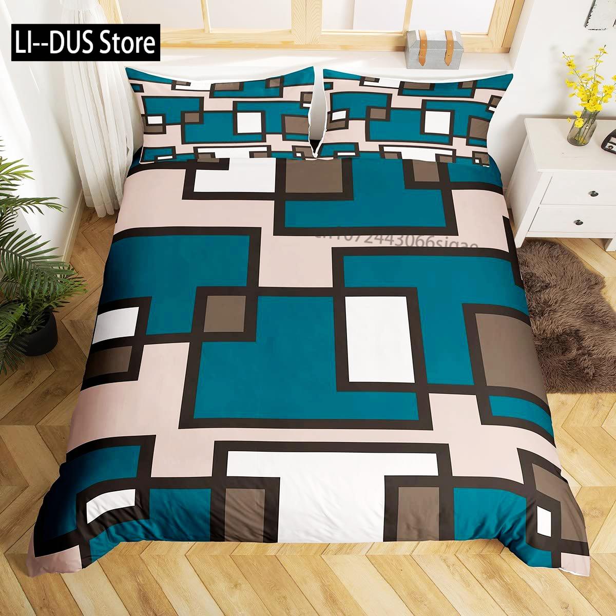 Comforter Circles Lines Bedding Set For Kids Boys Girls Geometry Comforter Decor Room With 2 S Comforter (quilt)-EU Single(135*200cm)3pcs
Comforter Circles Lines Bedding Set For Kids Boys Girls Geometry Comforter Decor Room With 2 S Comforter (quilt)-EU Single(135*200cm)3pcs