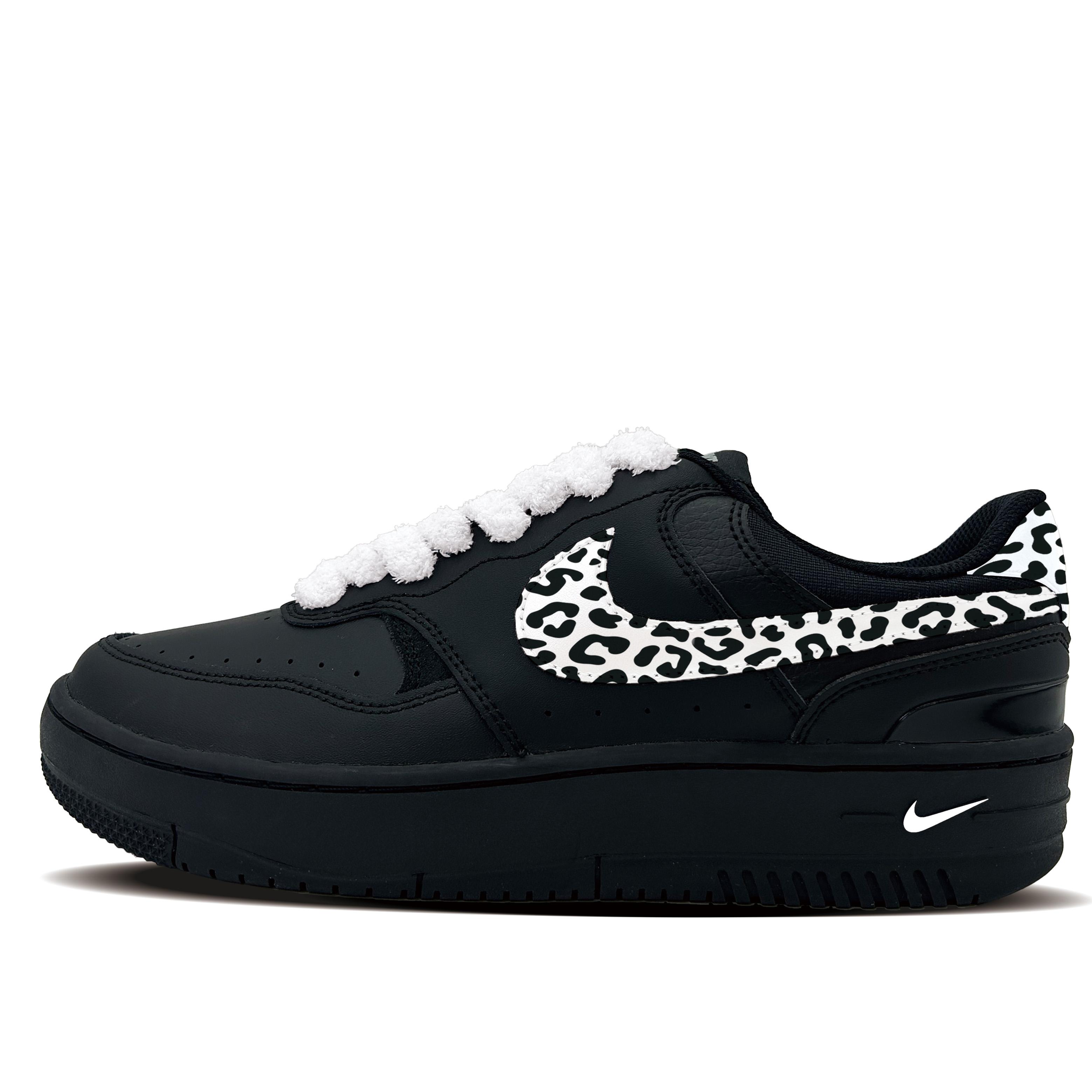 Nike Gamma Force Snow Leopard Synthetic Leather Abrasion Resistant Low top Skateboard Shoes Women s Black HQ1674-001(team-1081) 36
Nike Gamma Force Snow Leopard Synthetic Leather Abrasion Resistant Low top Skateboard Shoes Women s Black HQ1674-001(team-1081) 36