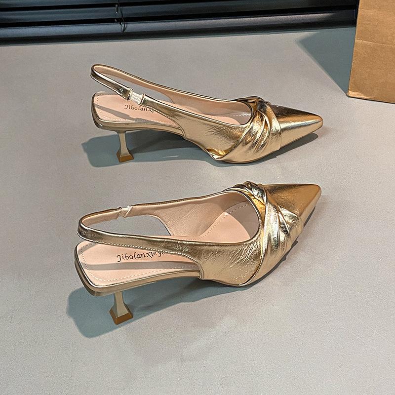 Fashion Women s Modern Sandals Summer New Fashion Back Strap pointed Toe High Heel Shoes Ladies Elegance Slip On Dress Party Pumps Shoes 35
Fashion Women s Modern Sandals Summer New Fashion Back Strap pointed Toe High Heel Shoes Ladies Elegance Slip On Dress Party Pumps Shoes 35