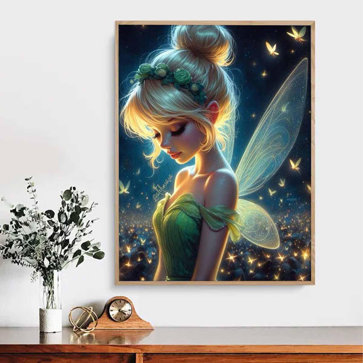 5D DIY Diamond Art Painting Kits for Adults, The Drooping Elf Full Round Crystal Diamond Kits for Beginner for Home Wall Decorate Round 20x30cm
5D DIY Diamond Art Painting Kits for Adults, The Drooping Elf Full Round Crystal Diamond Kits for Beginner for Home Wall Decorate Round 20x30cm