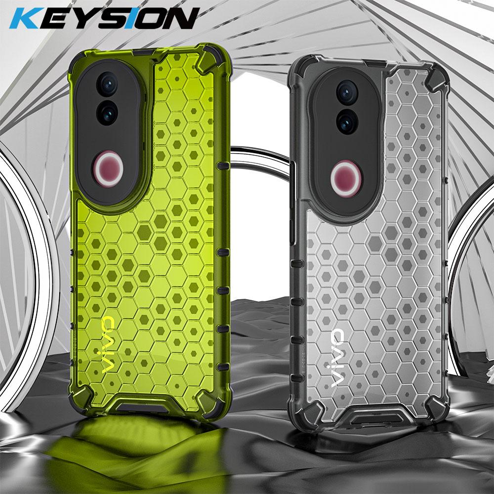 KEYSION Противоударный бронированный чехол для VIVO V50 5G Мягкий силиконовый + прозрачный сотовый чехол для телефона из поликарбоната для VIVO V50 5G for VIVO V50 темно серый
KEYSION Противоударный бронированный чехол для VIVO V50 5G Мягкий силиконовый + прозрачный сотовый чехол для телефона из поликарбоната для VIVO V50 5G for VIVO V50 темно серый