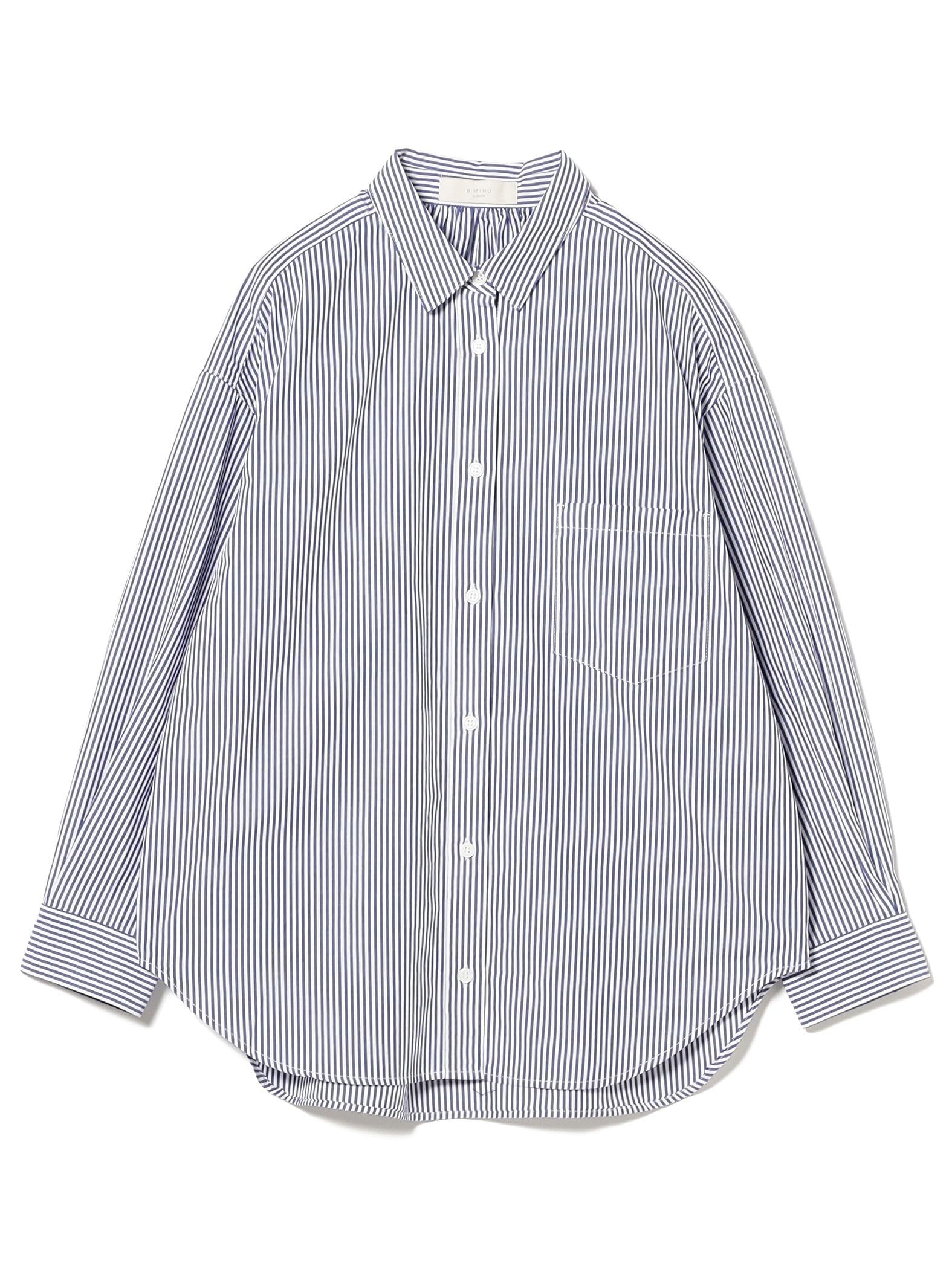 B:MING LIFE STORE by BEAMS Oversized Shirt, Women s, Navy Stripe, One Size
B:MING LIFE STORE by BEAMS Oversized Shirt, Women s, Navy Stripe, One Size