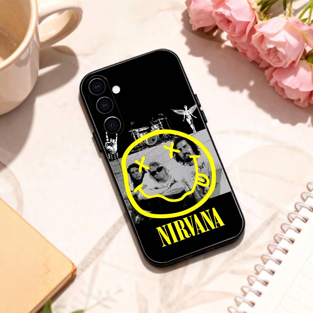 Grunge band N-Nirvana phone Case For Samsung Galaxy A73,A72,A71,A70,A53,A52,A51,Others Soft Black Shell Samsung a42 5g
Grunge band N-Nirvana phone Case For Samsung Galaxy A73,A72,A71,A70,A53,A52,A51,Others Soft Black Shell Samsung a42 5g