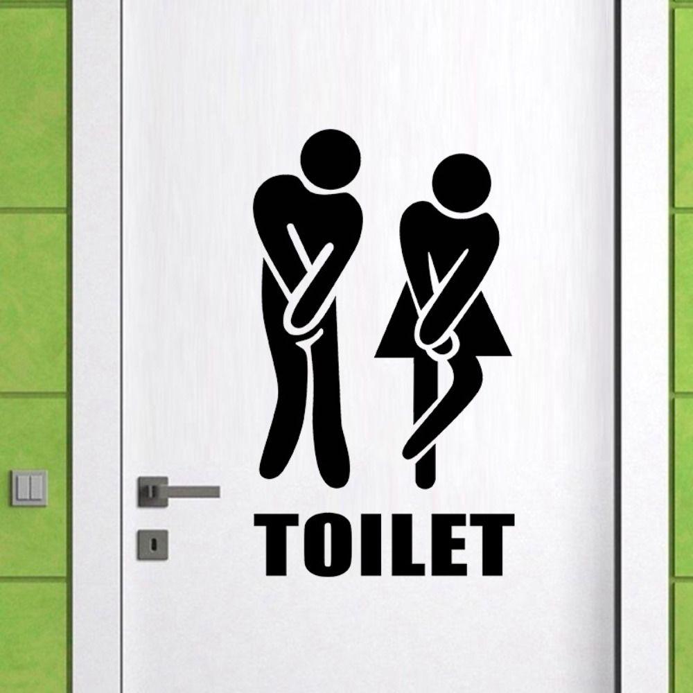 Sticky Toilet Stickers Removable Bathroom Stickers Easy to Handle Wall Decals Home Decoration чёрный
Sticky Toilet Stickers Removable Bathroom Stickers Easy to Handle Wall Decals Home Decoration чёрный