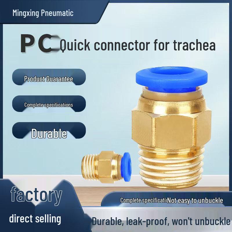 PC8-02 & PC10-03 Pneumatic Quick Connectors PC4-M5
PC8-02 & PC10-03 Pneumatic Quick Connectors PC4-M5