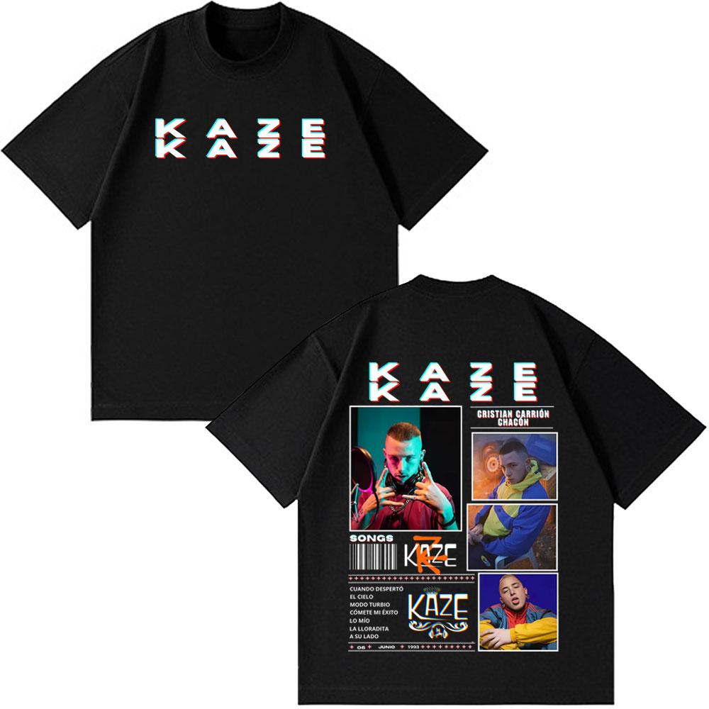 Rapper Kaze R New Fashion Album Print Tshirt Men Women Casual Tshirt Shortsleeved Cotton Hiphop Punk Oversized Tshirts Tops 3XL
Rapper Kaze R New Fashion Album Print Tshirt Men Women Casual Tshirt Shortsleeved Cotton Hiphop Punk Oversized Tshirts Tops 3XL