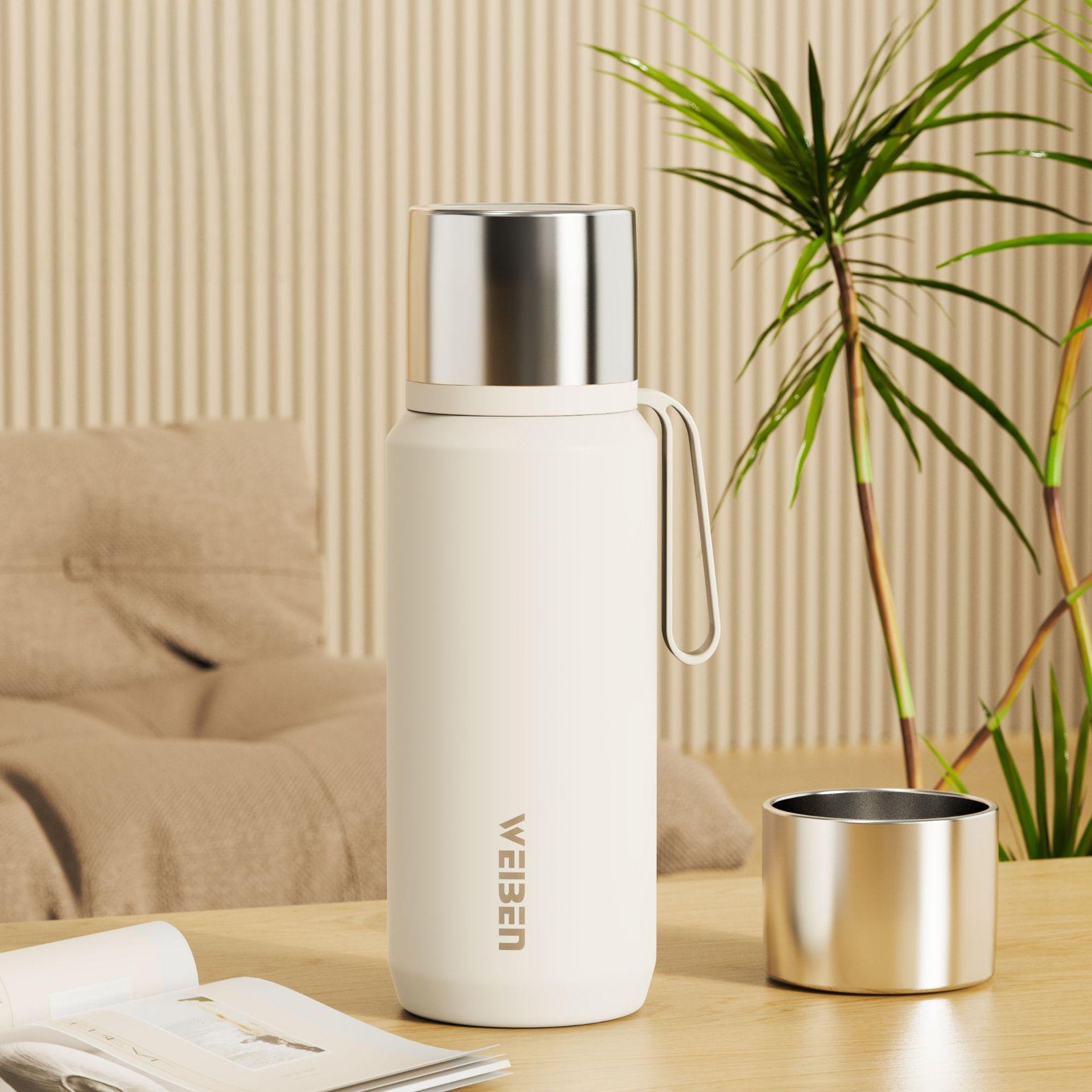 800ML Stainless Steel Insulated Water Bottle with Hand Rope BPA-Free Thermos Bottle Tea separation Coffee Mug Keep Cold and Hot 800ml
800ML Stainless Steel Insulated Water Bottle with Hand Rope BPA-Free Thermos Bottle Tea separation Coffee Mug Keep Cold and Hot 800ml