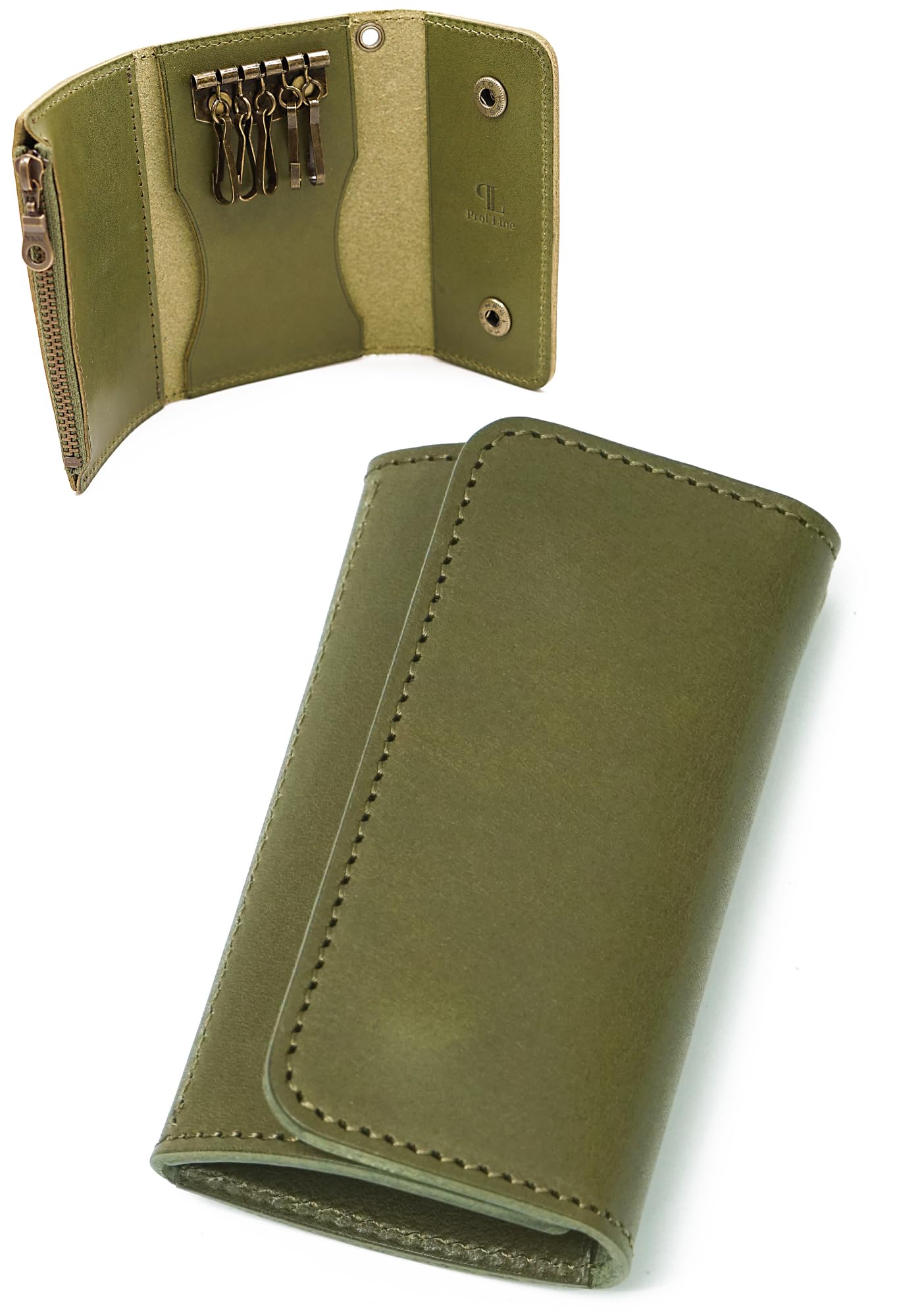 Uguisu bush Tochigi Leather Made in Japan Key case Key case with coin purse Card holder Smart key case Smart key compatible Genuine leather Tanned
Uguisu bush Tochigi Leather Made in Japan Key case Key case with coin purse Card holder Smart key case Smart key compatible Genuine leather Tanned