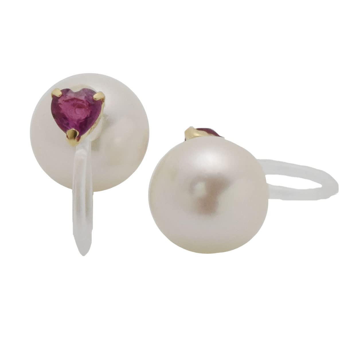 K18YG Heart Shape Cut Ruby Akoya Pearl Reversible Pierced Earrings Drawstring Wedding Gift New Graduate Celebration Day Made in Japan Mani Mani
K18YG Heart Shape Cut Ruby Akoya Pearl Reversible Pierced Earrings Drawstring Wedding Gift New Graduate Celebration Day Made in Japan Mani Mani