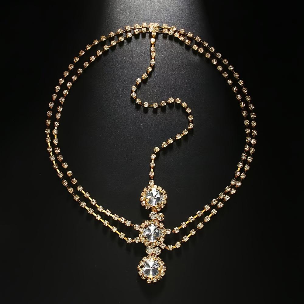 Light Luxury Multi-layer Forehead Chain, Fashionable Water Droplet Pendant Hair Chain, Elegant Women s Hair Accessory, Versatile Head Accessory
Light Luxury Multi-layer Forehead Chain, Fashionable Water Droplet Pendant Hair Chain, Elegant Women s Hair Accessory, Versatile Head Accessory