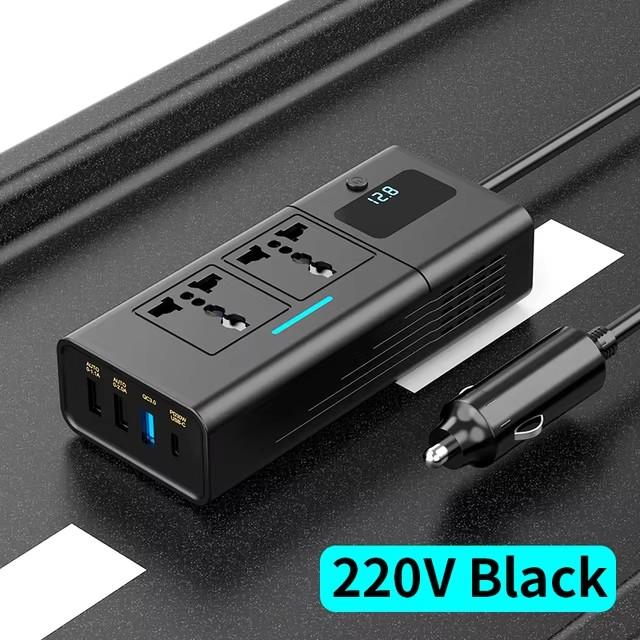 Car Inverter Car Cigarette Iighter 12v Can Be Converted To 110v Or 220v Power Conversion Fast Charger Car Socket Multi-Function чорний
Car Inverter Car Cigarette Iighter 12v Can Be Converted To 110v Or 220v Power Conversion Fast Charger Car Socket Multi-Function чорний