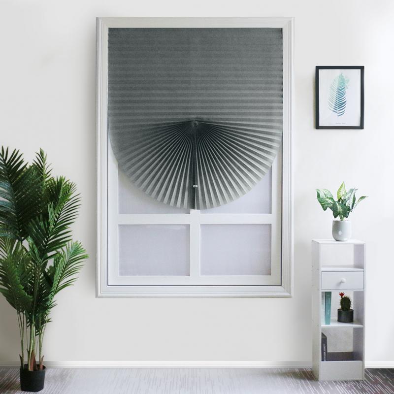 No Drill Adhesive Blackout Pleated Window Curtains Polyester Fabric Shade for Home Bedroom Decor Privacy Protection 60*150cm білий
No Drill Adhesive Blackout Pleated Window Curtains Polyester Fabric Shade for Home Bedroom Decor Privacy Protection 60*150cm білий