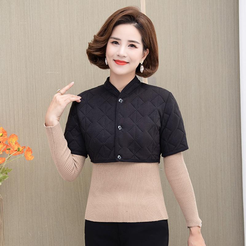 Women s Warm Camel Down Vest for Mid-aged & Elderly: Short-sleeved Neck & Shoulder Protection with Velvet Lining 4XL (approx. 70-80 kg)
Women s Warm Camel Down Vest for Mid-aged & Elderly: Short-sleeved Neck & Shoulder Protection with Velvet Lining 4XL (approx. 70-80 kg)