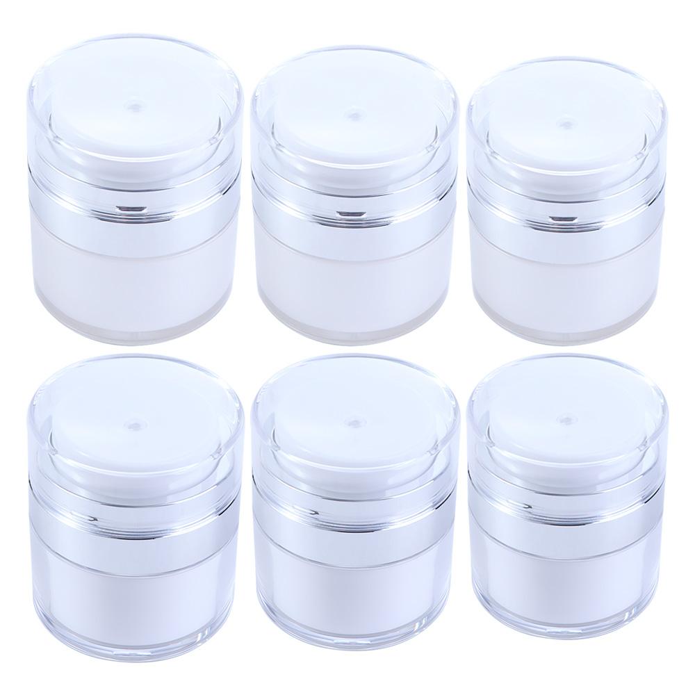 Press Cream Cans Acrylic Cosmetic Container Refillable Bottles Lotion Bottle Airless Pump Bottle 30ml
Press Cream Cans Acrylic Cosmetic Container Refillable Bottles Lotion Bottle Airless Pump Bottle 30ml
