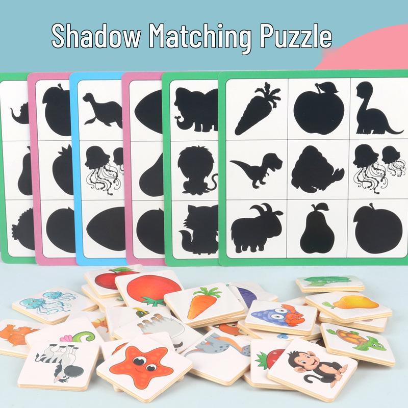 Montessori Shadow Matching Game: Wooden Brain Training & Early Education Toy for Children
Montessori Shadow Matching Game: Wooden Brain Training & Early Education Toy for Children