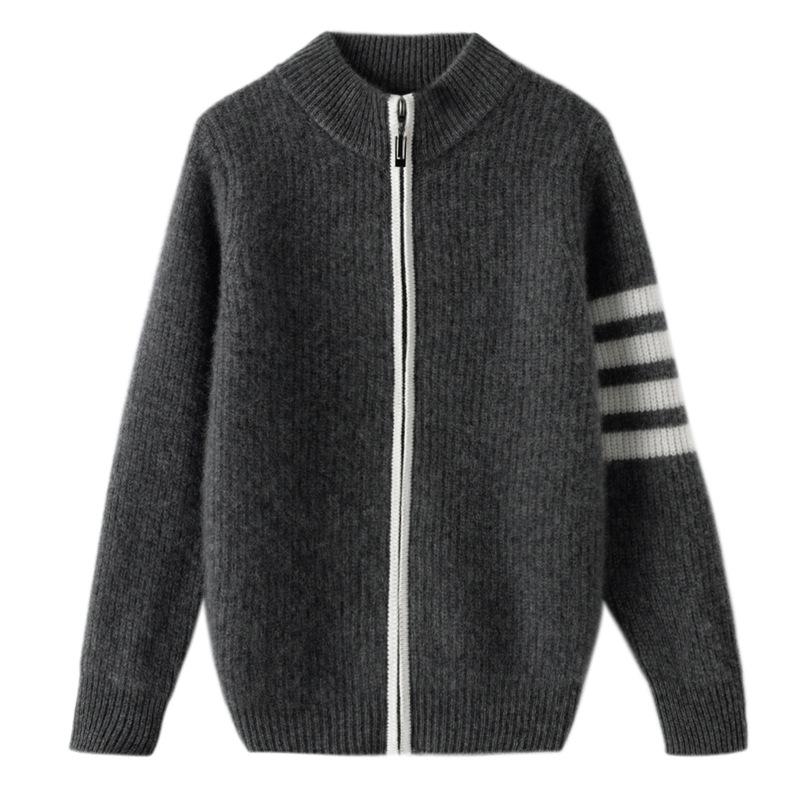 100% Pure Wool Kids Zipper Cardigan - Autumn/Winter Style for Boys & Girls, Thick and Warm Sweater. 120 cm темно-сірий
100% Pure Wool Kids Zipper Cardigan - Autumn/Winter Style for Boys & Girls, Thick and Warm Sweater. 120 cm темно-сірий
