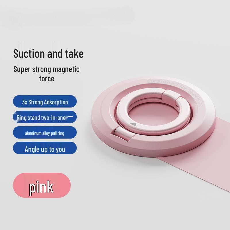 Double Ring Magnetic Phone Stand with 360° Rotation and Magnetic Back Sticker
Double Ring Magnetic Phone Stand with 360° Rotation and Magnetic Back Sticker