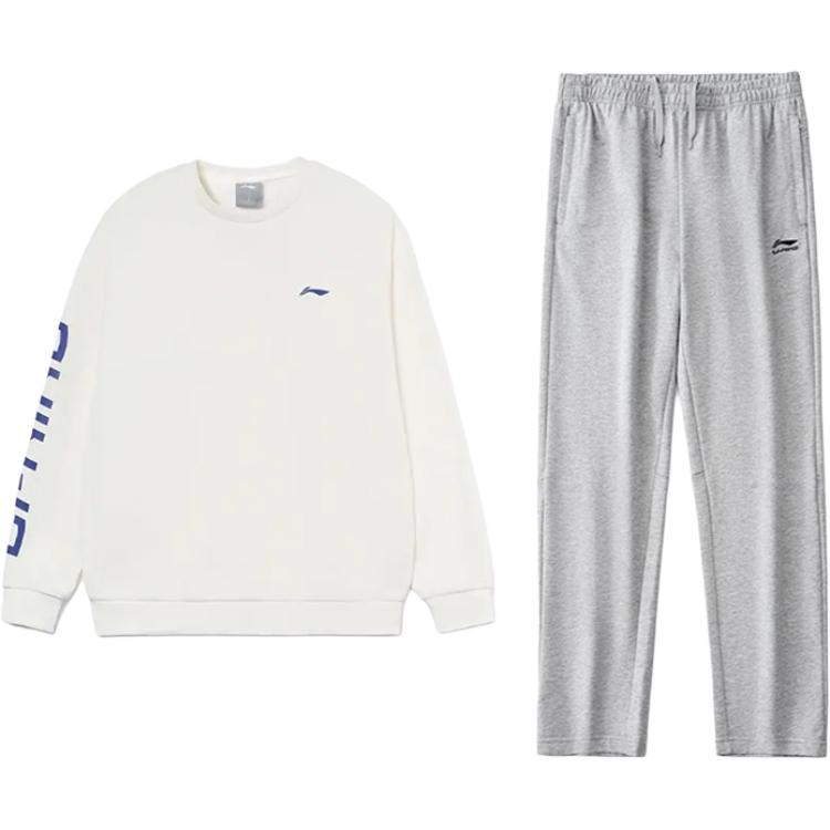 Li Ning Letter Loose Comfortable Versatile Round Neck Pullover Casual Sports Suit Unisex suit YWDV385-1+AKLVJ51-1 4XL
Li Ning Letter Loose Comfortable Versatile Round Neck Pullover Casual Sports Suit Unisex suit YWDV385-1+AKLVJ51-1 4XL