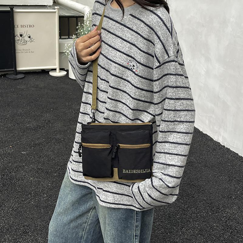 Spring and summer lightweight versatile nyl shoulder bag for women2026New small square shoulder bag, crossbody bag, phe bag чёрный
Spring and summer lightweight versatile nyl shoulder bag for women2026New small square shoulder bag, crossbody bag, phe bag чёрный